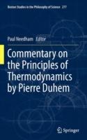 Commentary on the Principles of Thermodynamics by Pierre Duhem - cover