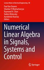 Numerical Linear Algebra in Signals, Systems and Control