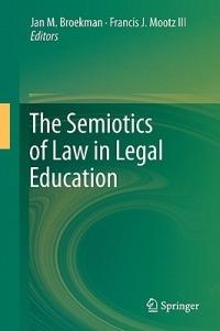 The Semiotics of Law in Legal Education - cover