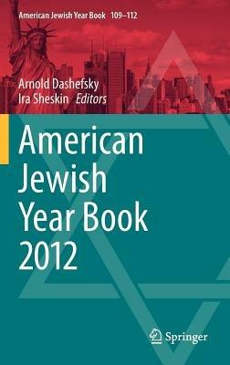 American Jewish Year Book 2012 - cover