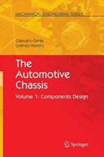 The Automotive Chassis: Volume 1: Components Design
