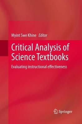 Critical Analysis of Science Textbooks: Evaluating instructional effectiveness - cover