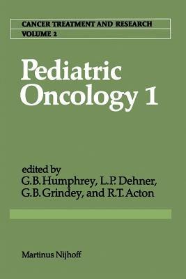 Pediatric Oncology 1: with a special section on Rare Primitive Neuroectodermal Tumors - cover