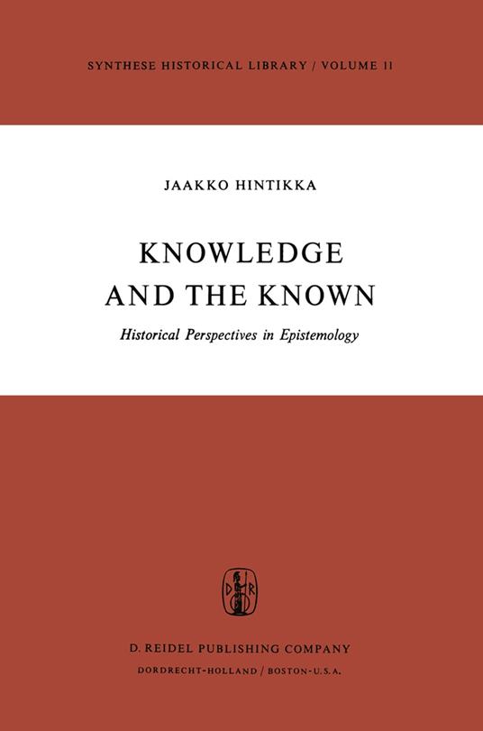 Knowledge and the Known