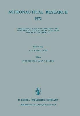Astronautical Research 1972: Proceedings of the 23rd Congress of the International Astronautical Federation Vienna, 8–15 October 1972 - cover