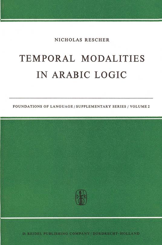 Temporal Modalities in Arabic Logic