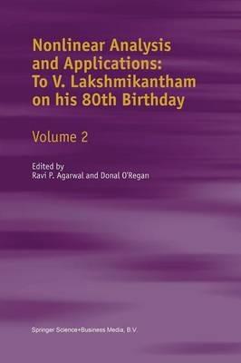 Nonlinear Analysis and Applications: To V. Lakshmikantham on his 80th Birthday: Volume 2 - cover