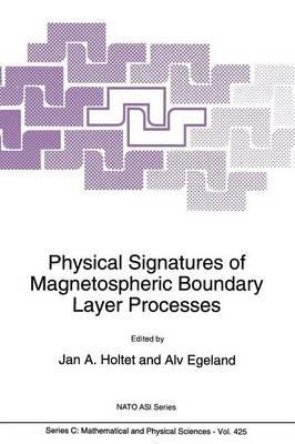 Physical Signatures of Magnetospheric Boundary Layer Processes - cover