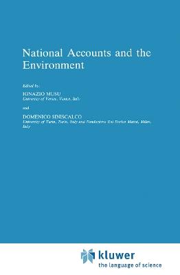 National Accounts and the Environment - cover
