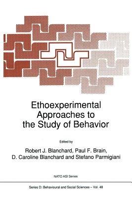 Ethoexperimental Approaches to the Study of Behavior - cover