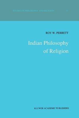 Indian Philosophy of Religion - cover