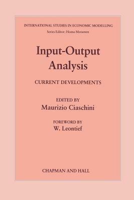 Input-Output Analysis: Current Developments - cover