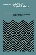 Advanced Spatial Statistics: Special Topics in the Exploration of Quantitative Spatial Data Series