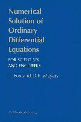 Numerical Solution of Ordinary Differential Equations - L. Fox - cover