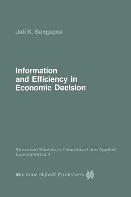 Information and Efficiency in Economic Decision - Jati Sengupta - cover