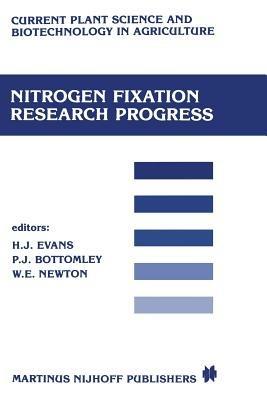 Nitrogen fixation research progress: Proceedings of the 6th international symposium on Nitrogen Fixation, Corvallis, OR 97331, August 4–10, 1985 - cover