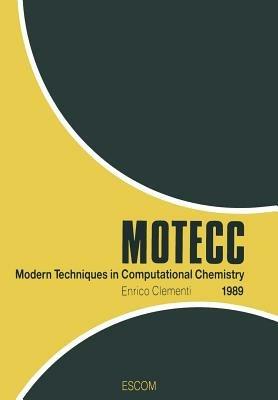 Modern Techniques in Computational Chemistry: MOTECC™ -89 - cover