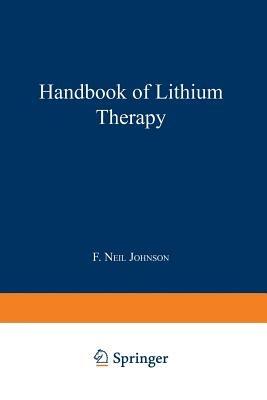 Handbook of Lithium Therapy - cover