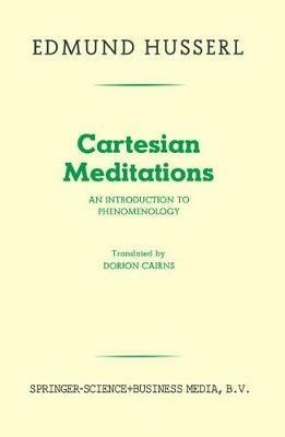 Cartesian Meditations: An Introduction to Phenomenology - Edmund Husserl - cover