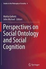 Perspectives on Social Ontology and Social Cognition