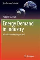 Energy Demand in Industry: What Factors Are Important?