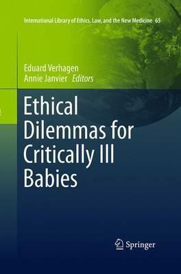 Ethical Dilemmas for Critically Ill Babies - cover