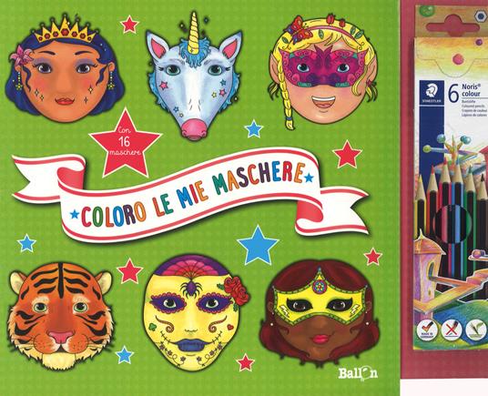 Coloro le mie maschere. Ediz. a colori. Con gadget. Vol. 2 - copertina