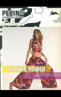 Flower power. Pepin®. Fashion, textiles & patterns. Con CD-ROM. Ediz. multilingue. Vol. 2