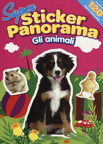 Gli animali. Il cane. Con adesivi - copertina