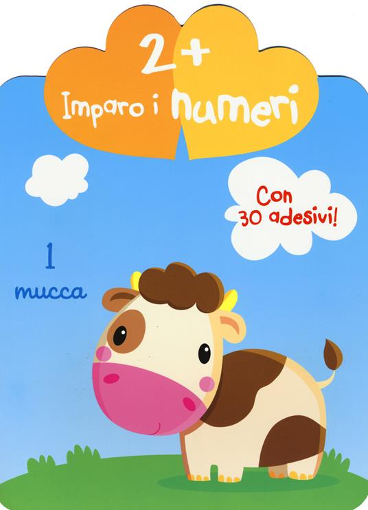 Imparo i numeri. Con adesivi - copertina