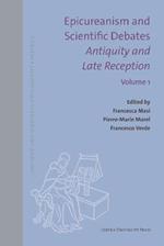 Epicureanism and Scientific Debates. Antiquity and Late Reception: Volume I. Language, Medicine, Meteorology