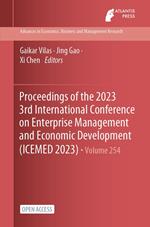 Proceedings of the 2023 3rd International Conference on Enterprise Management and Economic Development (ICEMED 2023)