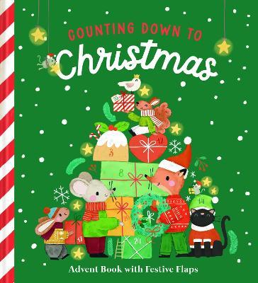 Counting Down to Christmas: Advent Book with Festive Flaps - cover