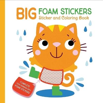 Big Foam Stickers: Sticker & Coloring Book (Cat & Friends) - Yoyo Books - cover