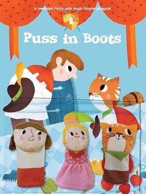 A Bedtime Fairy Tale with Finger Puppets: Puss in Boots - Yoyo Books - cover