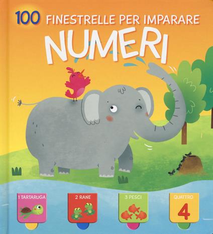 Numeri. 100 finestrelle per imparare - copertina