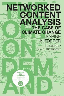 Networked Content Analysis: The Case of Climate Change - Sabine Niederer - cover