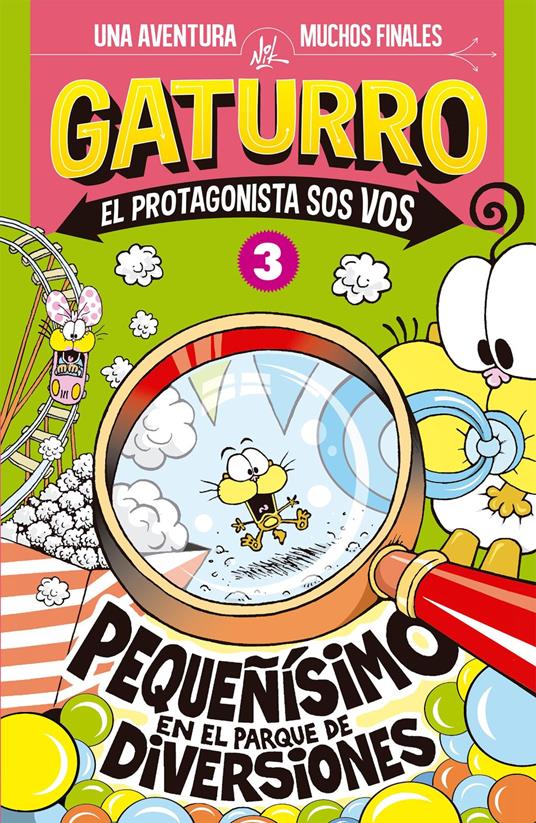Pequeñísimo en el parque de diversiones (Gaturro. El protagonista sos vos 3) - Nik - ebook