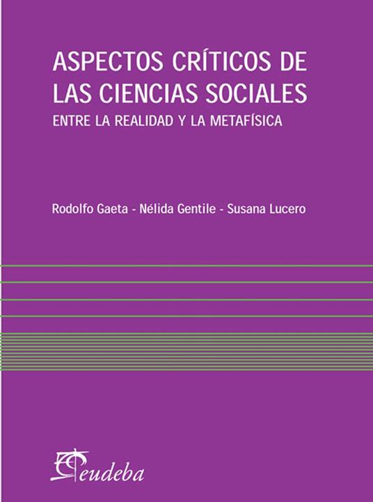 Aspectos críticos de las ciencias sociales