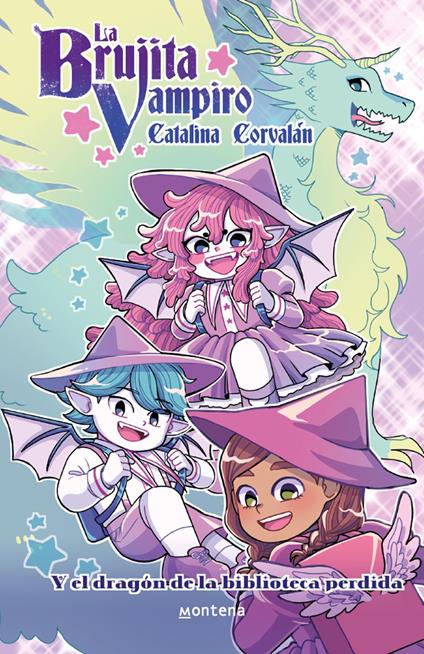 La brujita vampiro y el dragón de las biblioteca perdida - Catalina Corvalán Santelices - ebook