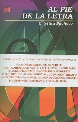 Al Pie de la Letra - Cristina Pacheco - cover