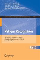 Pattern Recognition: 7th Chinese Conference, CCPR 2016, Chengdu, China, November 5-7, 2016, Proceedings, Part II - cover