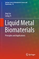 Liquid Metal Biomaterials
