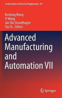 Advanced Manufacturing and Automation VII - cover