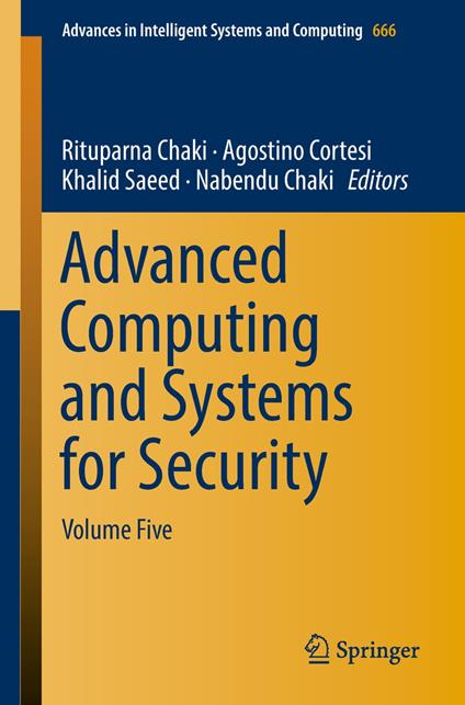 Advanced Computing and Systems for Security