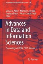 Advances in Data and Information Sciences: Proceedings of ICDIS-2017, Volume 1