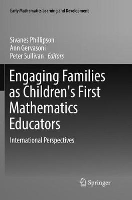 Engaging Families as Children's First Mathematics Educators: International Perspectives - cover