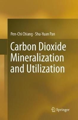 Carbon Dioxide Mineralization and Utilization - Pen-Chi Chiang,Shu-Yuan Pan - cover