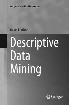 Descriptive Data Mining - David L. Olson - cover