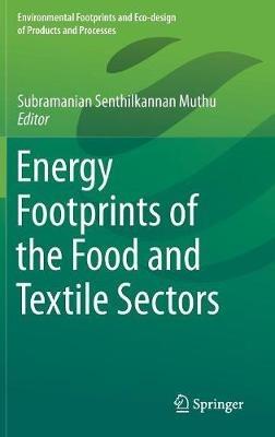 Energy Footprints of the Food and Textile Sectors - cover